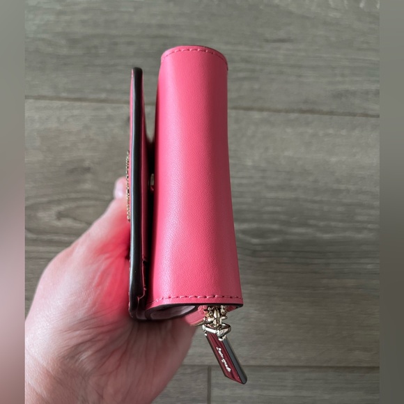 NWOT 🍓🦄Kate Spade Pink Strawberry Card Holder and Wallet Bundle - Picture 8 of 16